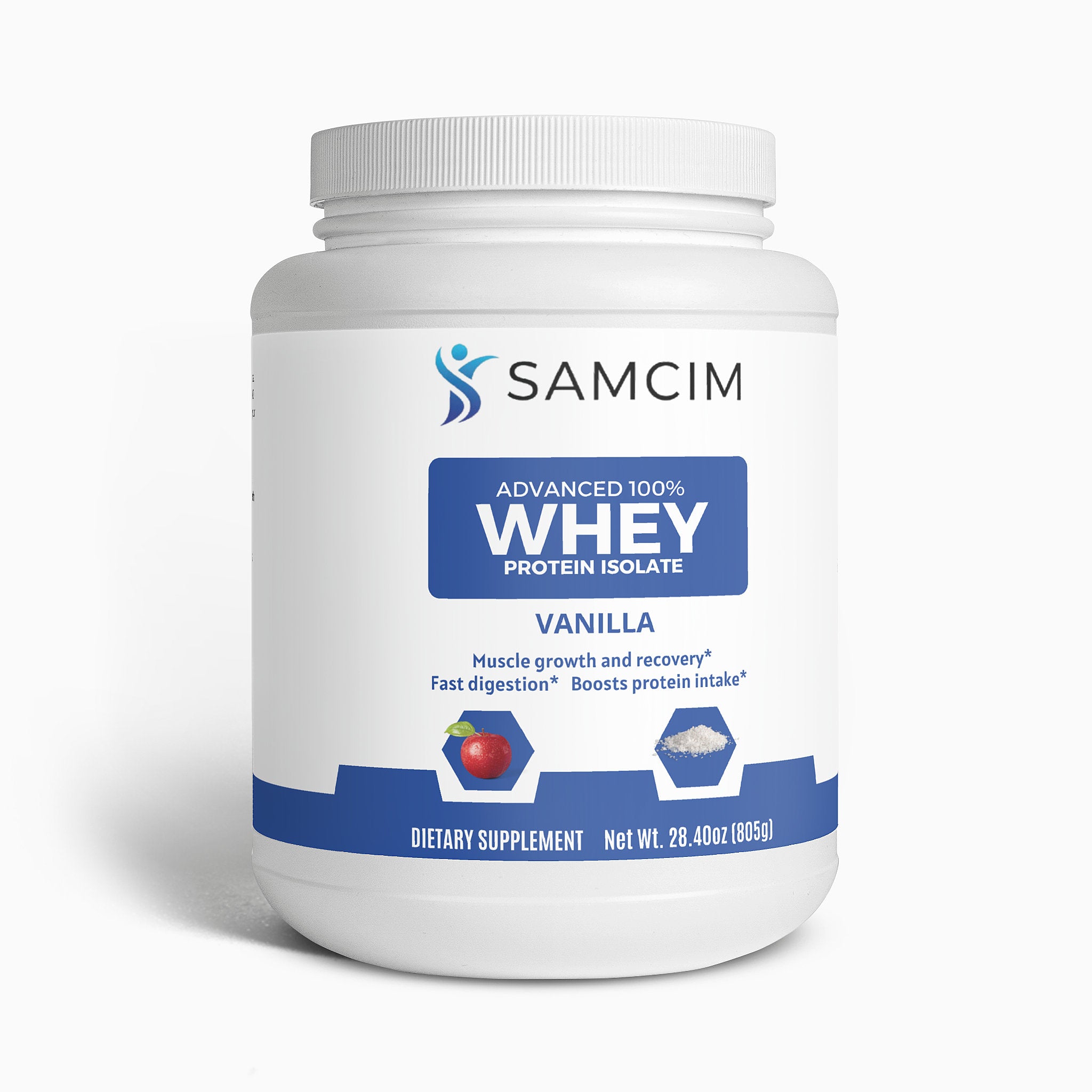 Advanced 100% Whey Protein Isolate (Vanilla)