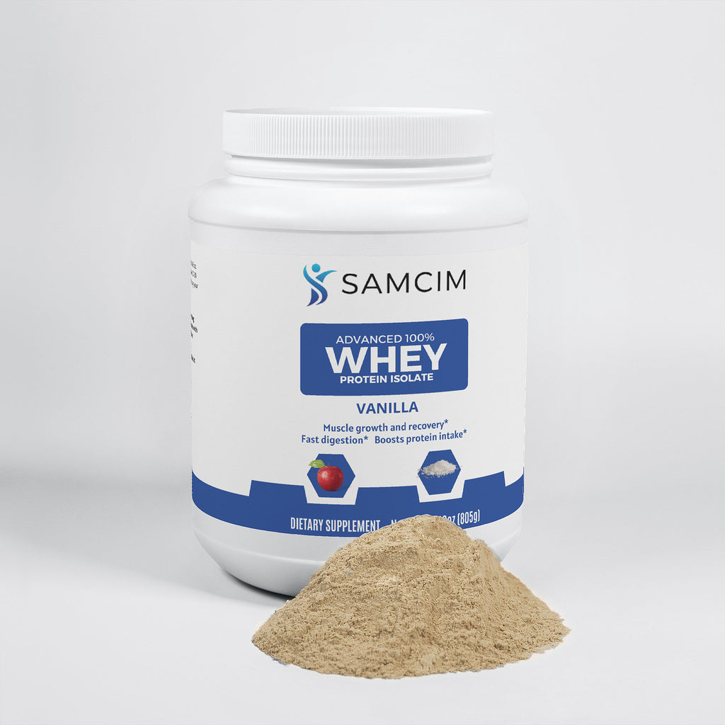 Advanced 100% Whey Protein Isolate (Vanilla)
