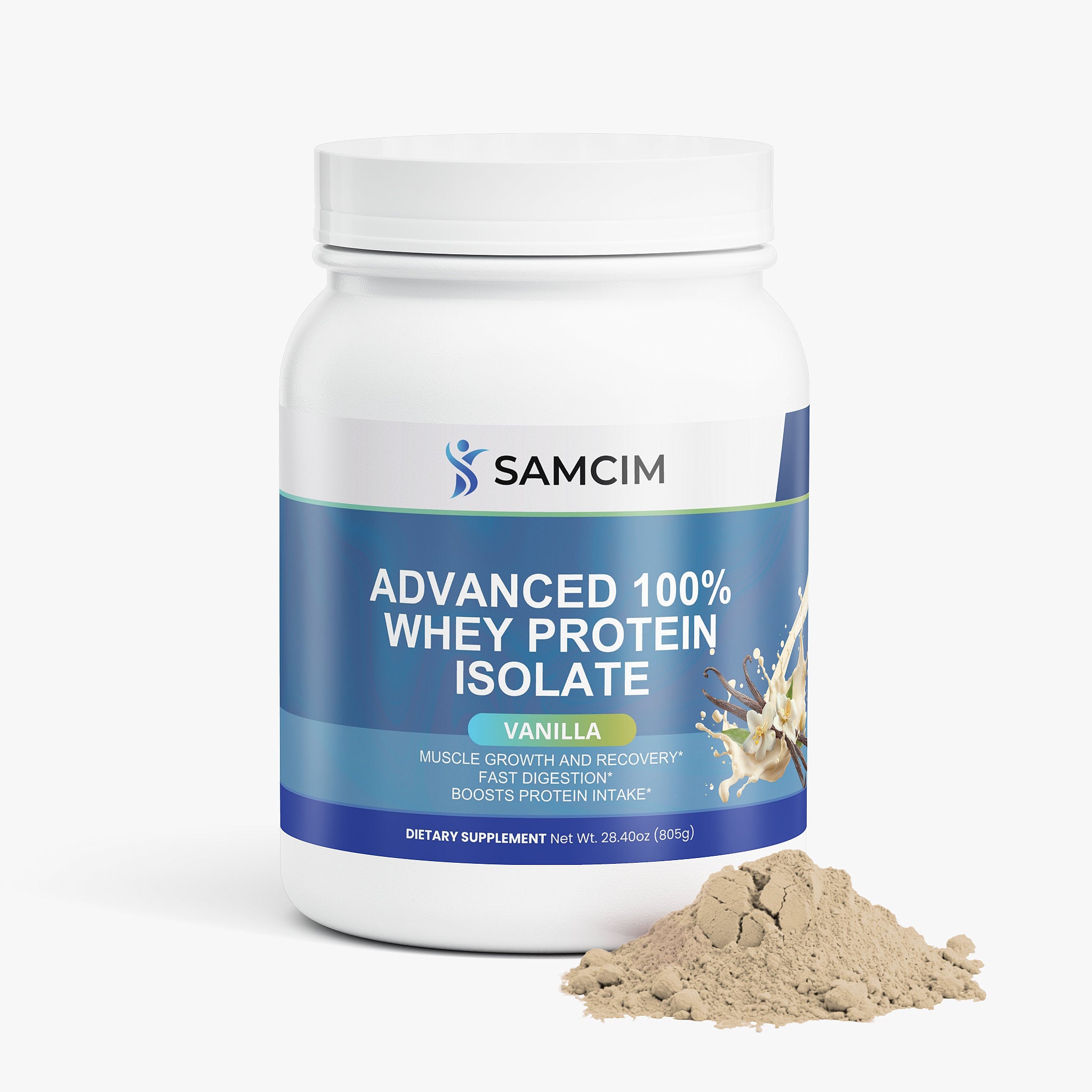 Advanced 100% Whey Protein Isolate (Vanilla)
