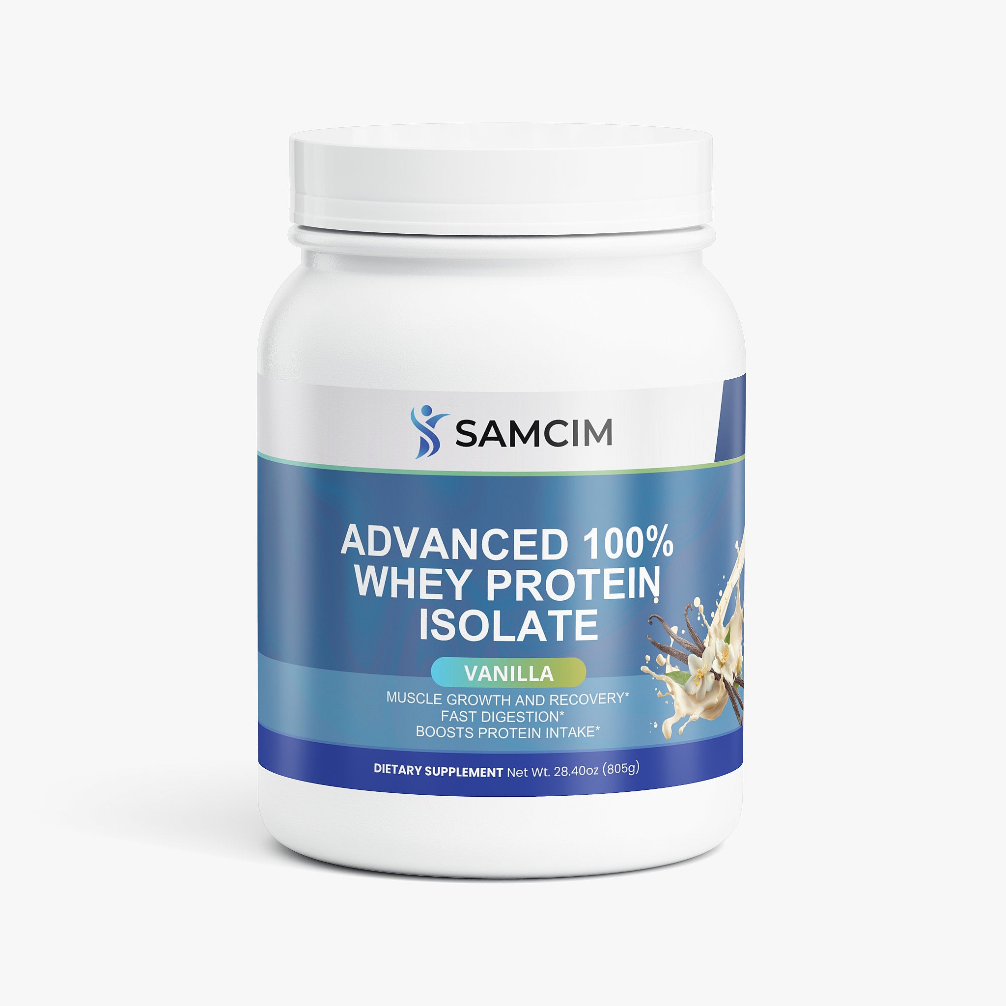 Advanced 100% Whey Protein Isolate (Vanilla)