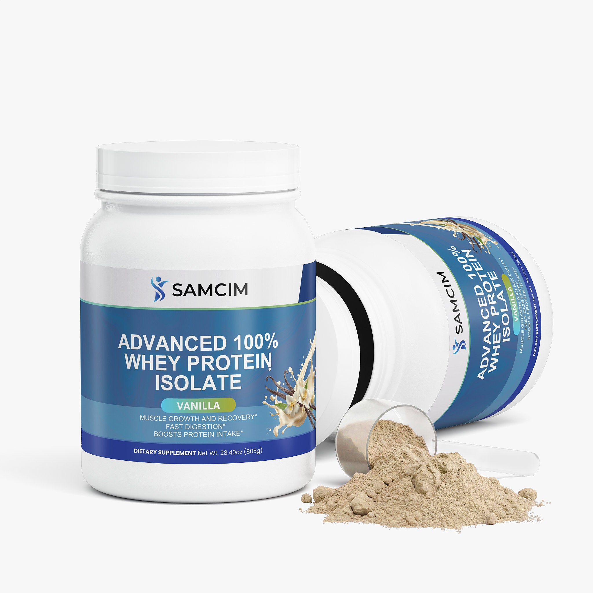 Advanced 100% Whey Protein Isolate (Vanilla)