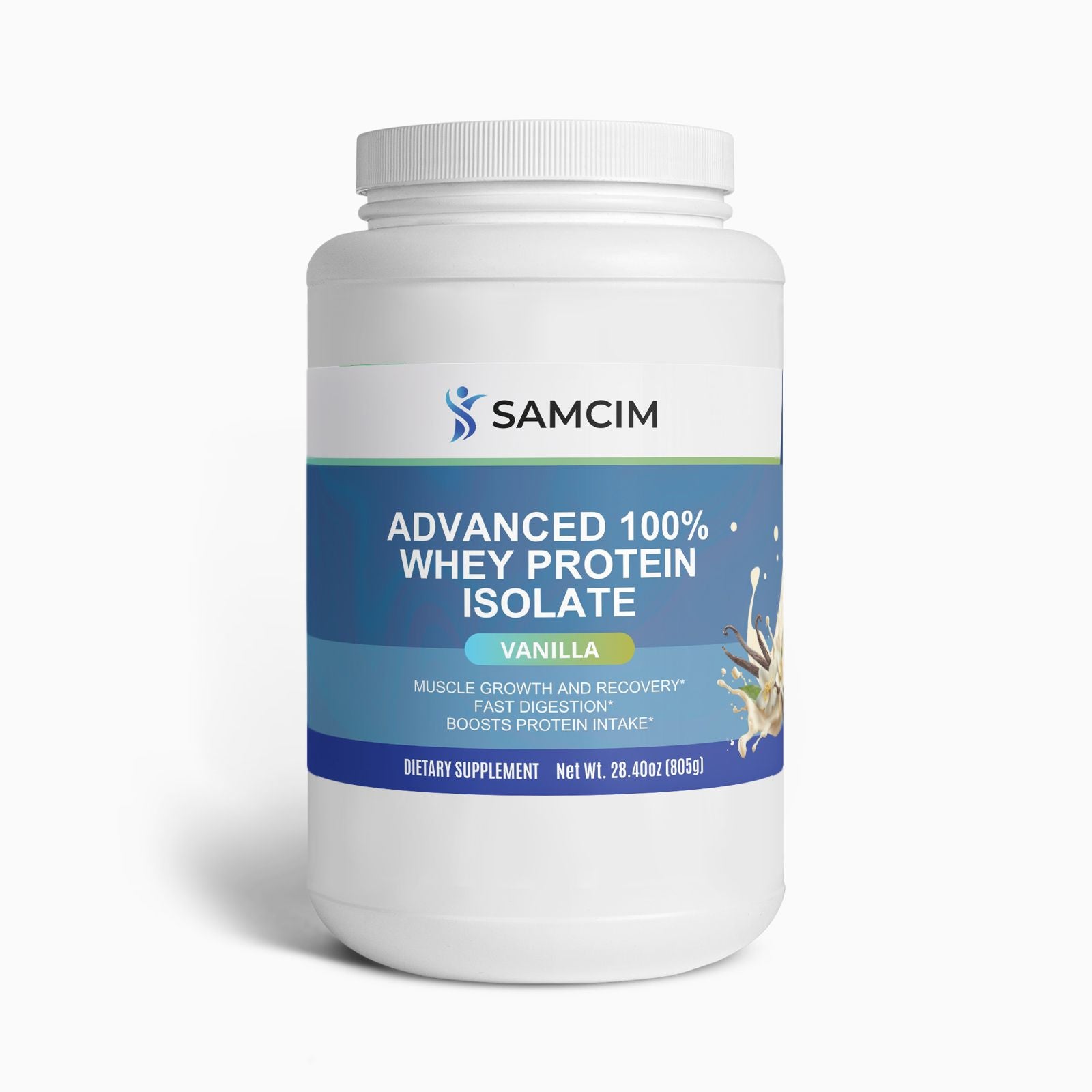 Advanced 100% Whey Protein Isolate (Vanilla)